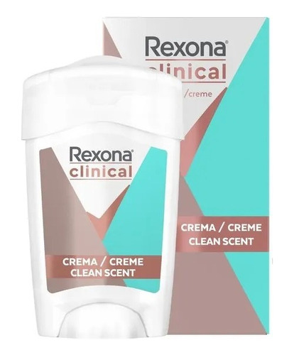 Desodorante En Barra Rexona Clinical Clean Fresh Women 48g
