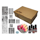 Kit Para Decoração De Unhas Nail Box Dia Das Mães Apipila