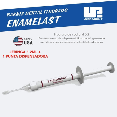 Enamelast Ultradent Barniz De Flúor Jer 1,2gr Odontologia