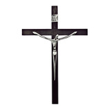 Crucifixo Cristo Parede 92 Estilizado Madeira Moderno