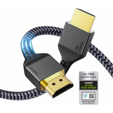 Cable Hdmi 2.1 8k Certificado 1mt Hdcp 2.3 Maxonar