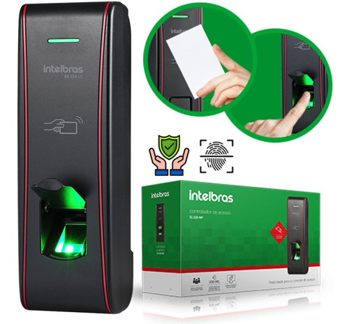 Controlador De Acesso Com Biometria Ss 320 Mf Intelbras