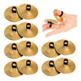 Instrumento Musical Finger Cymbal, 10 Unidades