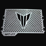 Protector Radiador Yamaha Mt 07 Kit 5 Pz Acero Inoxible Cnc+