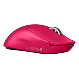 Logitech G Pro X Superlight 2, Mouse Gamer Inalámbrico, Pink Color Fucsia
