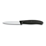 Cuchillo Verduras 8cm Victorinox 6.7633 Negro Original Suiza