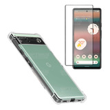 Kit Screen Protector Y Forro Funda Para Google Pixel 6a