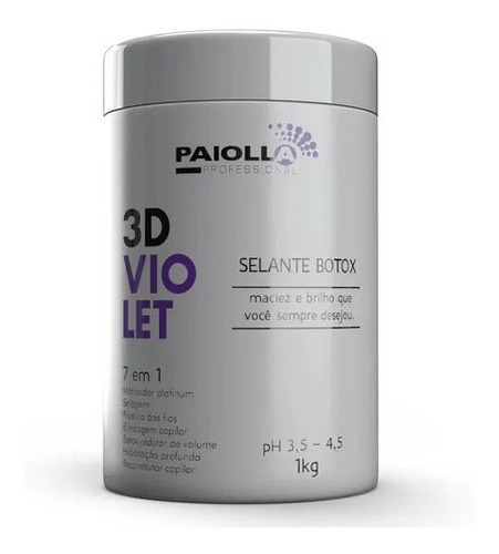 Paiolla Btox Violet Selante 3d Matizadora 1kg