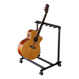 Suporte Estante Rack Chão P/ 5 Violão Guitarra Baixo Nf+gtia