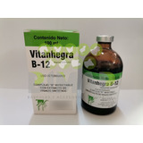 Vitanhegra B-12 100ml Gallos Bovinos Equinos Perros Gatos 