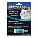 Pipeta Fiprodrag Antipulgas Y Acaros Gatos  0,5 Ml