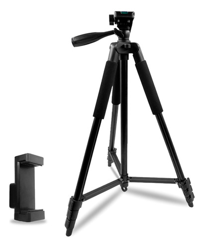 Tripé Universal Câmera 1,8m Canon Com Suporte Celular TriPod