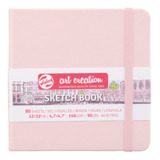 Libreta Art Creation Rosa Pastel 12x12cm 140gr 80hjas. Color Rosado