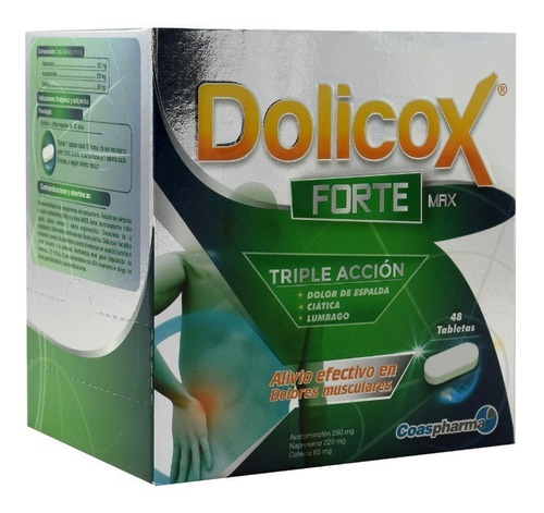 Dolicox Forte Max Dolor Triple Acc - Unidad a $1113