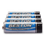 Baterias Pila Aaa Beston R03 1.5v Tirilla Complrata X10 Unid
