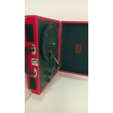 Tocadiscos Noga Ng-spin 08 Rojo Con Bluetooth Sin Detalles