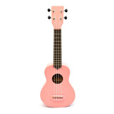 Ukelele Soprano Gracia Tapa Caoba Colores Cedro