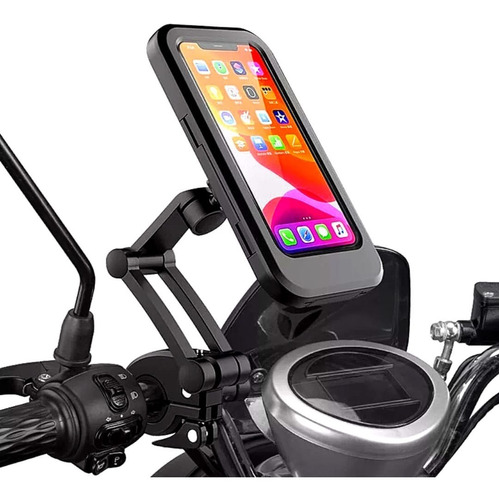 Suporte Moto Gps Celular Smartphone Burgman 125 Lead 110 Biz