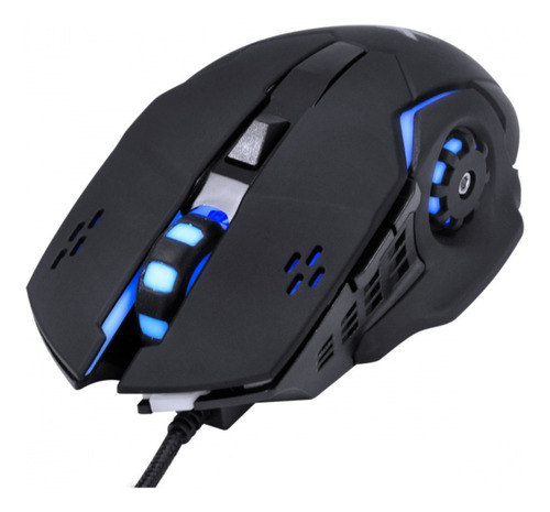 Mouse Gamer Barato Para Jogo Rgb 2400 Dpi Usb Cabo 1,8 Mts 