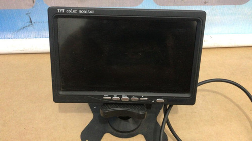 Tela Lcd 7 Polegadas Portátil 7002 Monitor Veículo Original