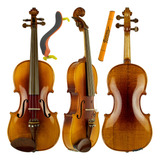 Violino 4/4 Rolim Intermediário Gold Brown Brilho C/ Estojo