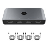 Usb3.0 Switch Selector Switcher Box Hub Para Impresora,