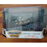 Tanque Matchbox Sherman M4a3 Diecast Con Diorama 1/72 Ww2