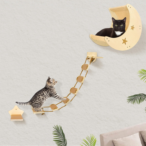 Estantes De Pared Para Gatos, Hamaca Para Gatos, Muebles De