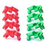 8pcs Clip De Manija De Puerta Trasera, Clip De Barra De Bloq