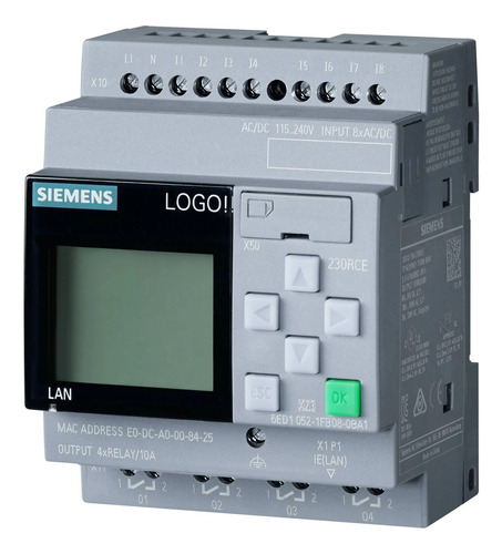 Módulo Lógico Marca: Siemens Modelo: 6ed1052-1fb08-0ba1