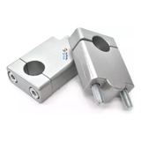 Jm Clamp Anclaje Elevador Universal Manubrio 22x50 Mm Gris