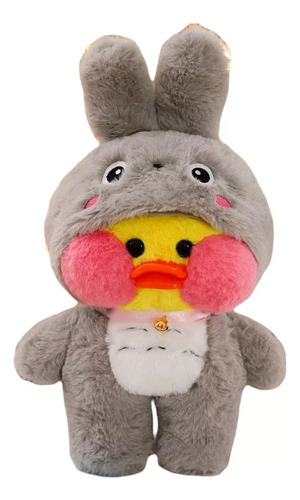 Patito De Peluche Juguete Kawaii Con Ropita De Vestir 30cm