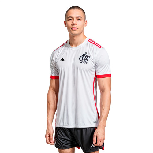 Camisa Branca Flamengo adidas Uniforme 2024-2025 Original