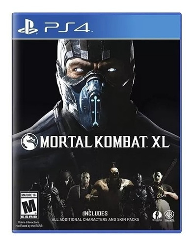 Mortal Kombat Xl Standard Edition Warner Bros. Ps4 Físico