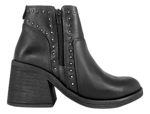 Bota Botineta Texana Savage  Mujer Tachas Cuero Vacuno 220 