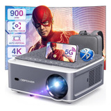 Proyector Dbpower 1080p Nativo, 900 Ansi Lúmenes, Soporta 4k