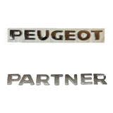 Kit Insignia Emblema Peugeot Palabra Partner Y Peugeot 2010