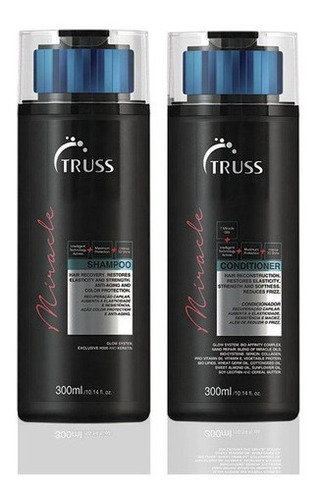 Shampoo Color Protection Condicionador Truss Miracle 2x300ml