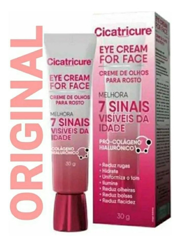 Creme Para Olhos E Rosto Cicatricure Eye Face 30 G