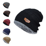 Touca De Lã Forrada Masculino Adulto Toca Gorro Toucas Frio