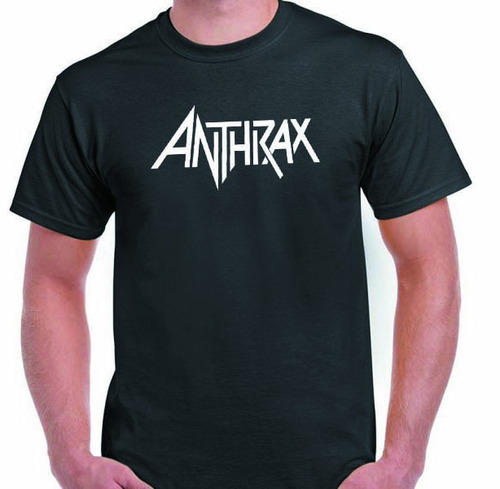 Remera Anthrax Algodon Peinado
