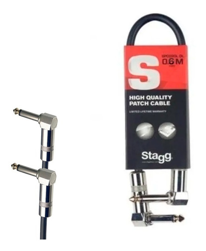 Cable Plug Interpedal Stagg Spc030ldl 30 Cm