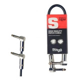 Cable Plug Interpedal Stagg Spc030ldl 30 Cm
