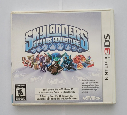 Jogo Skylanders Spyro's Adventure - 3ds: Fisico/usado