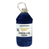 Jabon Liquido Azul Para Ropa Baja Espuma X 5 Lts