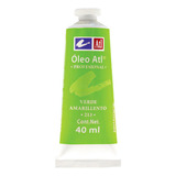 Oleo Atl T-14 Tubo De 40 Ml Color A Escoger Pintura Color 213 Verde Amarillento