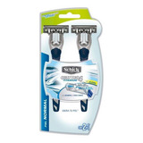 Aparelho Barbear Schick Quattro Titanium Descartável Com 2