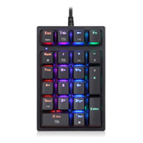 Calidad Motospeed K24 Teclado Mecánico Numérico 21 Teclas