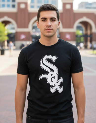 Playera White Sox Chicago Mlb Baseball Camiseta 100% Algodon