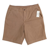 Bermuda Marron Caballero American Eagle Talla 32 Level Flex